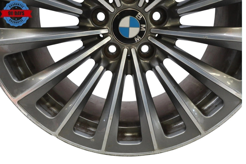 Load image into Gallery viewer, 09-16 BMW 535i 740i 750i 8.5x19 19" Alloy Wheel Rim Silver R19 6775392 Oem
