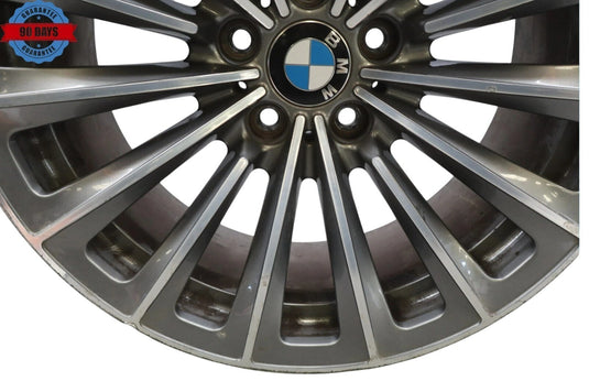09-16 BMW 535i 740i 750i 8.5x19 19" Alloy Wheel Rim Silver R19 6775392 Oem