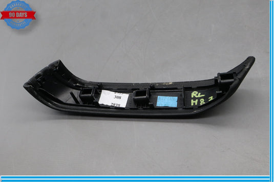 14-19 Maserati Ghibli Rear Left Side Door Panel Handle Cover Trim Black Oem