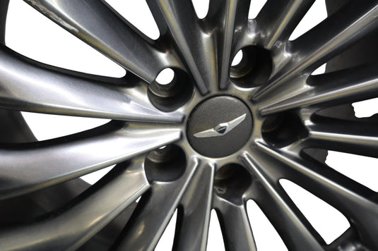 17-19 Hyundai Genesis G90 19" Rear Alloy Wheel Rim 15 Spoke 52910D2310 Oem