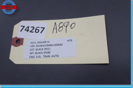 10-13 Jaguar X351 XJL Front Left Side Seat Control Switch Trim Cover Leg Oem