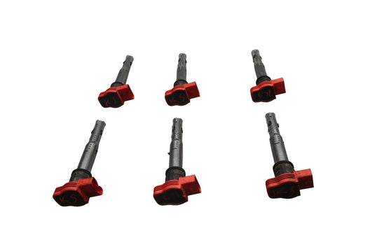 05-19 Audi A4 A5 A6 Quattro SQ5 Q5 Front Engine Ignition Coil Red 06E905115A Oem
