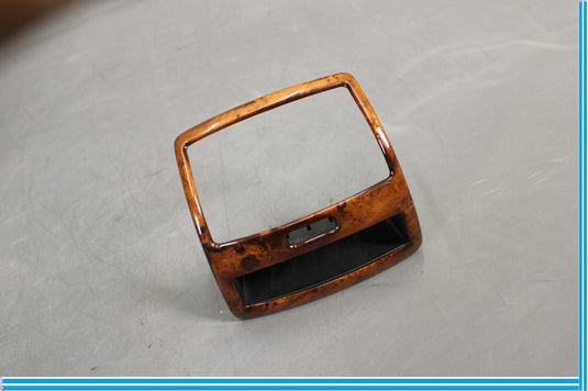 00-06 Mercedes S500 S600 Rear Center Console A/C Air Vent Trim Wood Oem