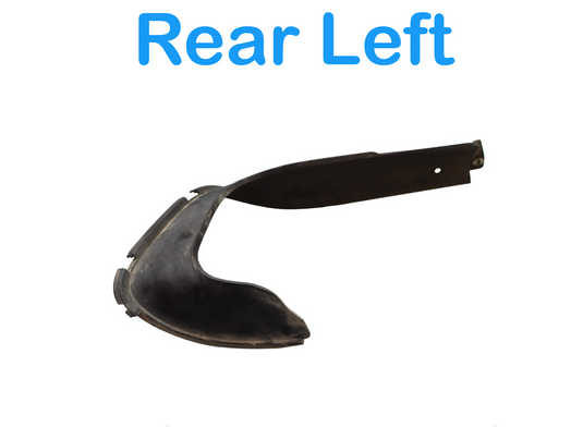 11-14 Porsche Cayenne 958 Rear Left Lower Bumper Exhaust Tip Trim Bracket Oem
