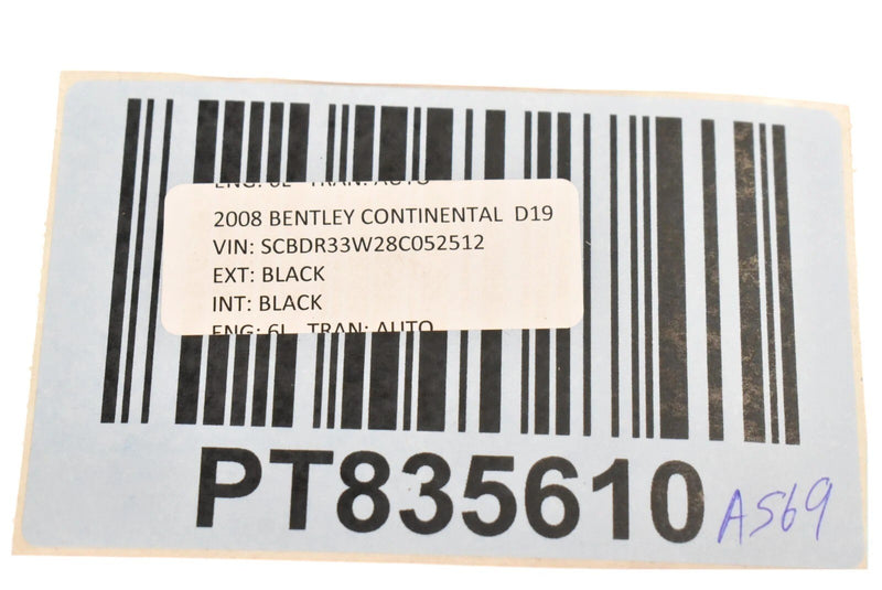 Load image into Gallery viewer, 03-18 Bentley Continental Front Right Upper Side Sun Visor Shade Sunvisor OEM
