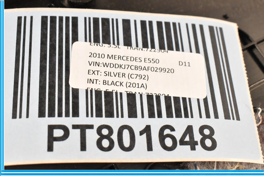 14-17 Mercedes W207 E550 E350 Coupe Right Side Interior Door Panel OEM