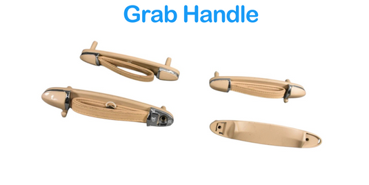 03-12 Maserati Quattroporte Front Rear Overhead Grab Handle Set of 4 Oem