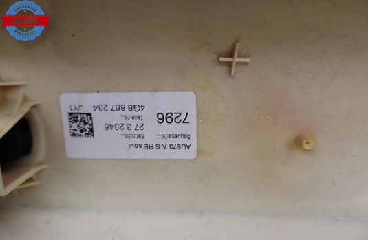 12-18 Audi A7 Quattro Right Passenger Side Windshield A Pillar Trim Cover Oem