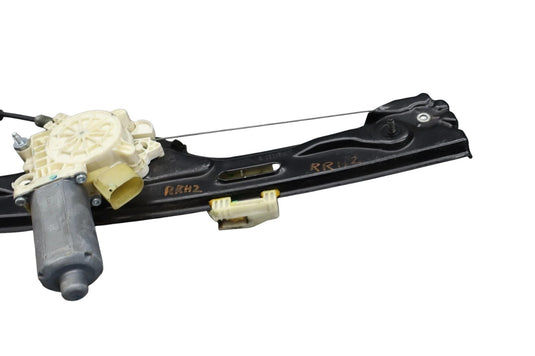 07-13 BMW X5 E70 Rear Right Passenger Side Door Window Regulator W/Motor Oem
