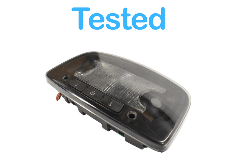 Load image into Gallery viewer, 14-17 Maserati Ghibli M157 Overhead Roof Dome Light Domelight Lamp Black Oem
