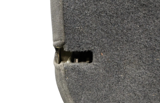 09-13 Audi A3 A3 Quattro Rear Left  Seat Top Upper Cushion W/ Headrest Black Oem