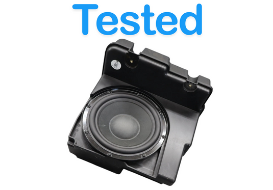 10-16 Porsche Panamera Rear Central Bass Subwoofer Audio Sub Woofer Speaker Oem