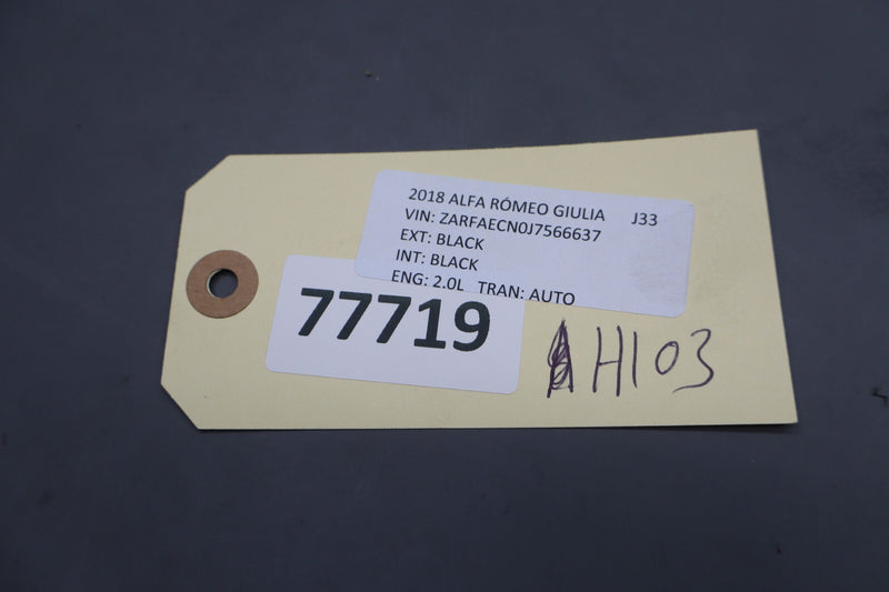 Load image into Gallery viewer, 17-22 Alfa Romeo Giulia Overhead Dome Light Lamp Switch 01561305430 Oem
