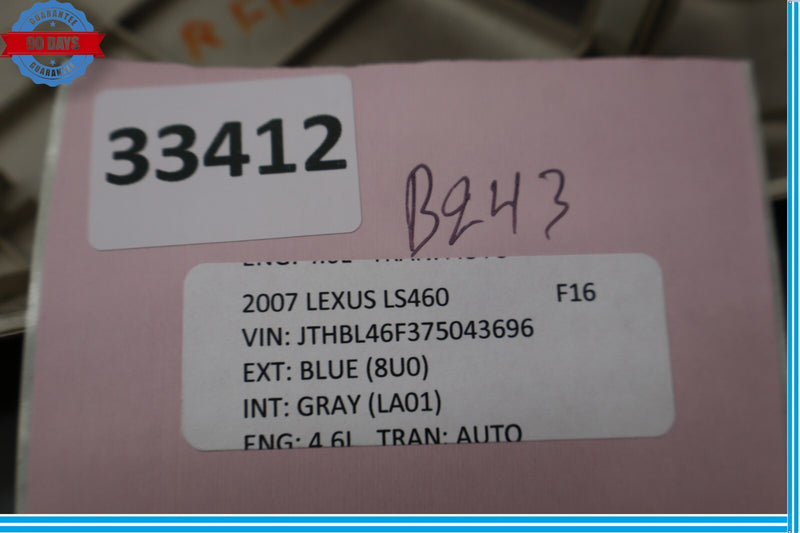 Load image into Gallery viewer, 07-12 Lexus LS460 LS460L Right Passenger Side Dashboard Trim Panel Oem
