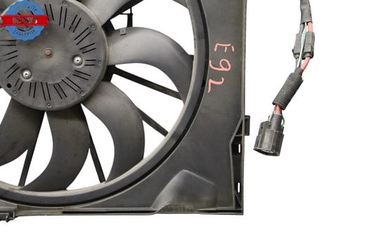 10-19 Jaguar XJ XJL X351 Engine Motor Cooling Radiator Shroud Cover Fan Assy Oem