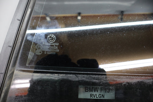 11-16 BMW 528i 535i GT F10 xDrive Rear Left Side Door Quarter Window Glass Oem