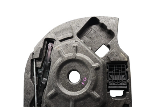 10-15 Jaguar XJ XJL Trunk Spare Tire Emergency Tool Kit Foam Holder W/ Tool Oem