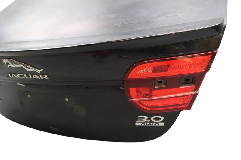 Load image into Gallery viewer, 12-15 Jaguar X250 XF XFR XFR-S Rear Trunk Lid Shell Panel Black Oem
