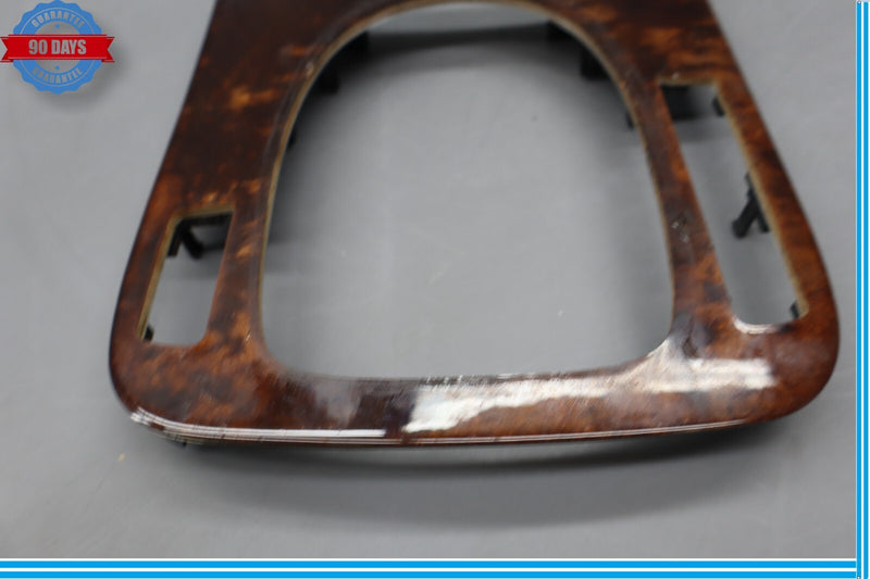 Load image into Gallery viewer, 03-06 Mercedes W220 S430 S500 Center Console Shifter Bezel Trim Wood Oem
