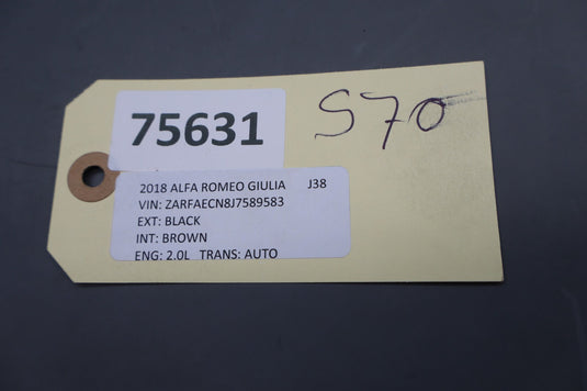 17-22 Alfa Romeo Giulia 952 Front Right Passenger Side Hood Hinge Bracket Oem