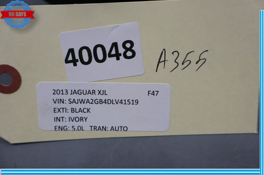 10-13 Jaguar XJ XJL X351 Rear Center Seatbelt Seat Belt Retractor Oem