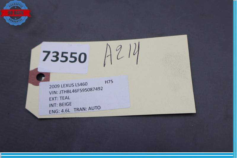 Load image into Gallery viewer, 07-09 Lexus LS460 LS460L XF40 Rear Trunk Deck Lid Key Lock Cylinder OEM

