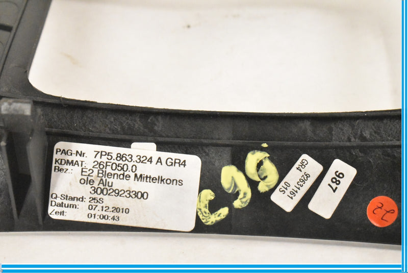Load image into Gallery viewer, 11-18 Porsche Cayenne Center Console Gear Shifter Trim Bezel 7P5863324A Oem
