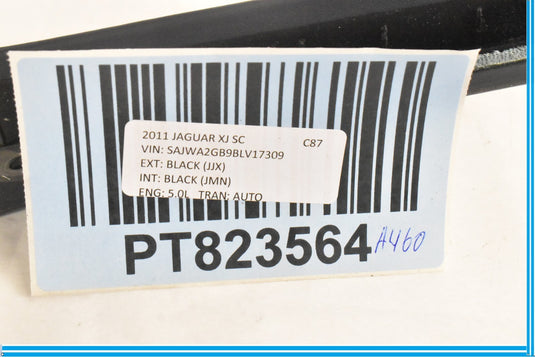 10-15 Jaguar XJ Right Leather Grab Handle Trim OEM