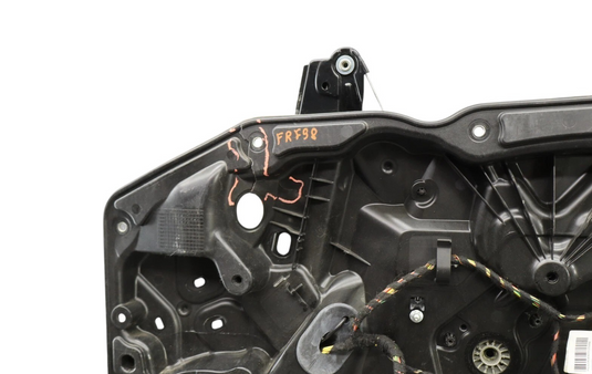 11-17 Volkswagen Touareg VW Front Right Passenger Window Regulator W/Panel Oem