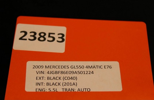 06-13 Mercedes X164 GL350 ML550 R350 Sunroof Sun Roof Glass 2517800021 OEM