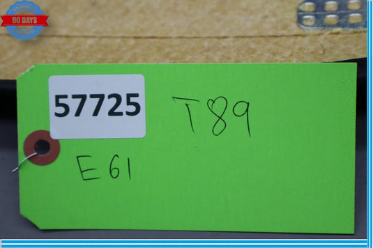 09-15 BMW 750Li xDrive Front Right Side Seat Back Rest Pocket Cover Trim Oem