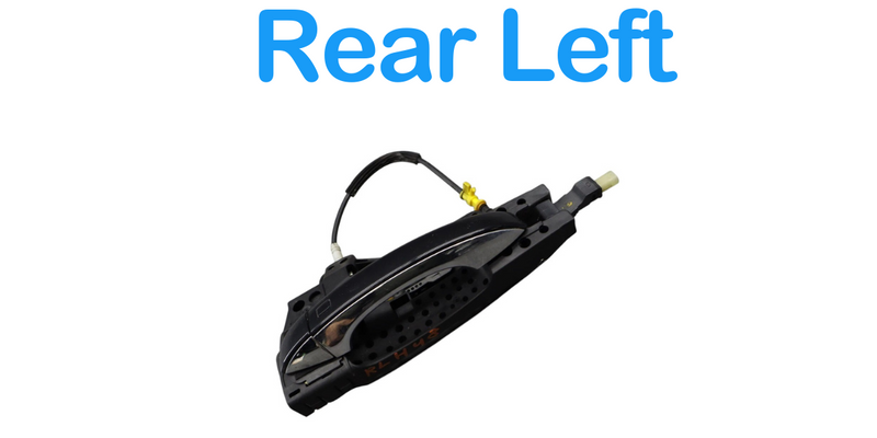 Load image into Gallery viewer, 11-18 Audi A8 Quattro Rear Left Driver Side Exterior Door Handle 4H0837885 Oem
