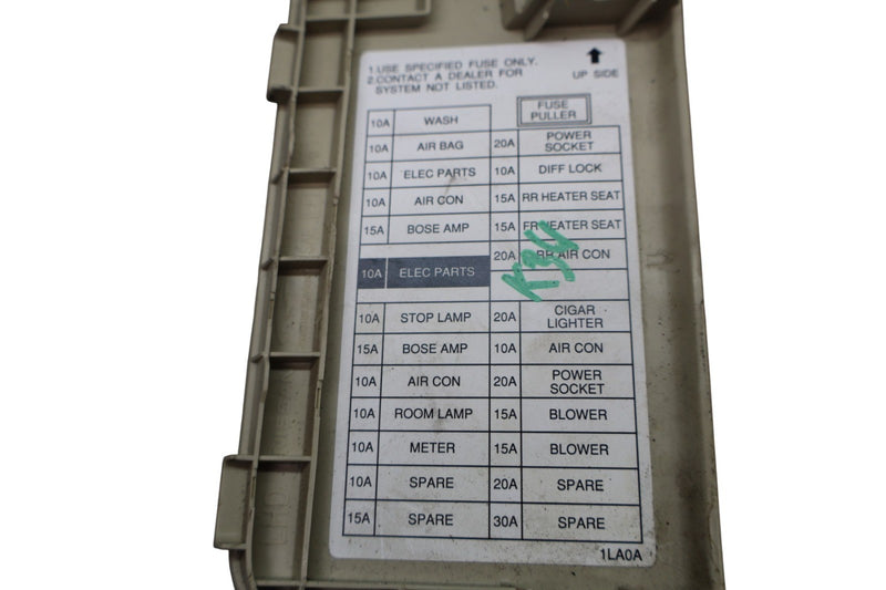 Load image into Gallery viewer, 11-17 Infiniti QX56 QX80 Fuse Box Holder Cover Trim 689641LA0A Oem

