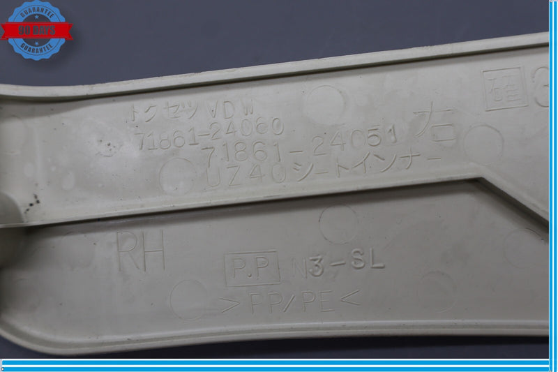 Load image into Gallery viewer, 02-10 Lexus SC430 Front Right Side Seat Inner Shield Cover Trim Oem
