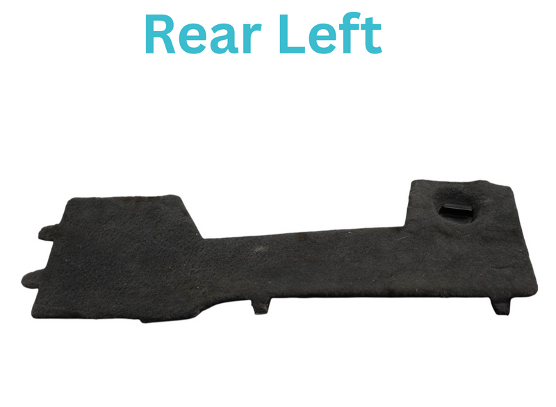 Load image into Gallery viewer, 03-06 Mercedes SL500 SL600 Rear Left Trunk Cargo Luggage Carpet Cover Oem
