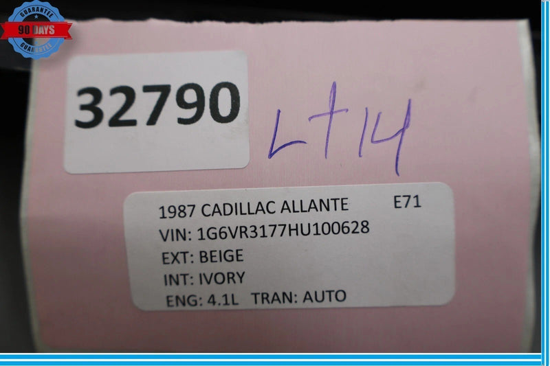 Load image into Gallery viewer, 87-92 Cadillac Allante Front Left Driver Side Upper Door Trim Oem
