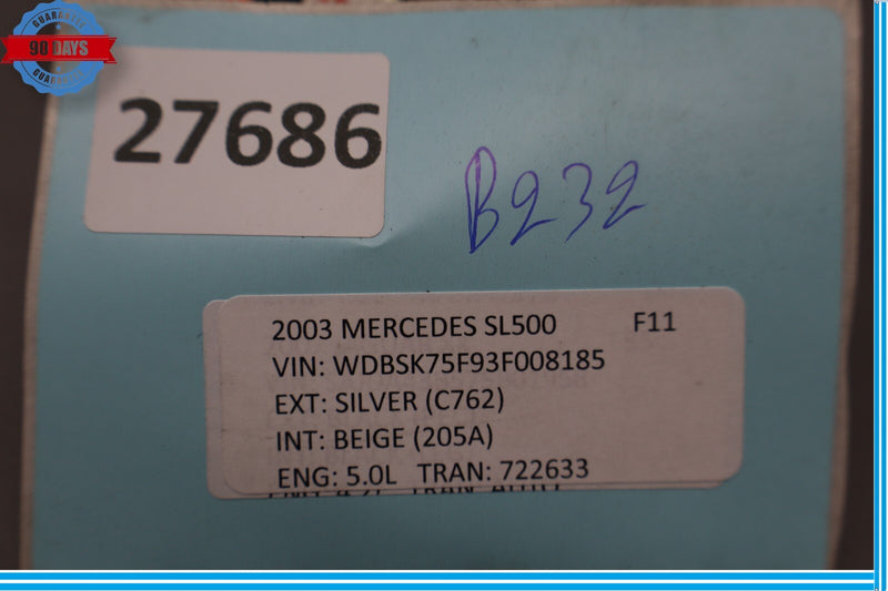 Load image into Gallery viewer, 03-12 Mercedes R230 SL500 SL55 AMG Right Seat Backrest Recline Switch Beige Oem
