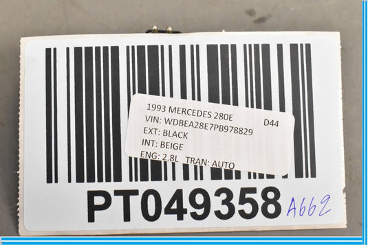 86-95 Mercedes E320 300CE 300E W124 Rear Door Window Switch Button Oem