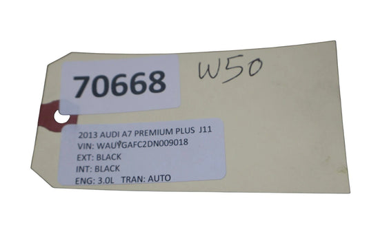 12-18 Audi A7 Quattro RS7 Rear Left Driver Side Door Window Regulator Panel OEM