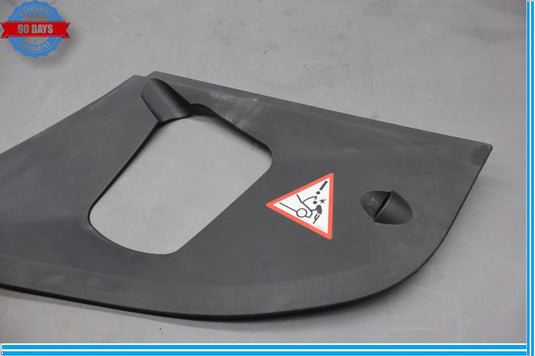 11-16 BMW 750i 750Li Engine Bay Right Side Fender Seal Cover Trim Oem