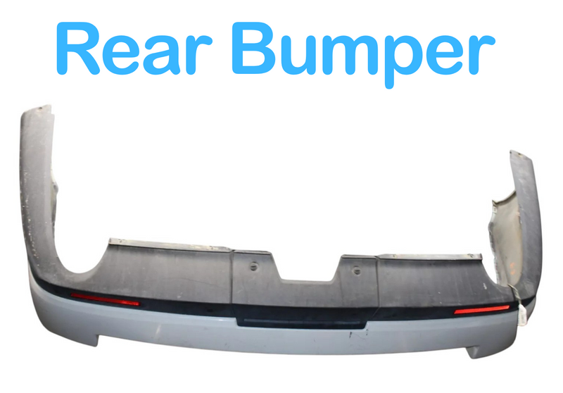 Load image into Gallery viewer, 10-13 Land Rover Range Rover Rear Bumper Cover Panel White AH3217A958BA Oem
