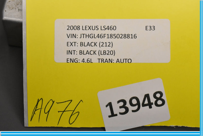 Load image into Gallery viewer, 07-09 Lexus LS460 Front Right Passenger Seat Climate Control ModuleOem
