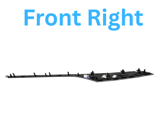 12-15 Audi A6 A7 Quattro Front Right Side Dashboard Wood Grain Trim Cover Oem