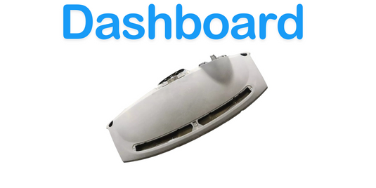 12-17 Fiat 500 Pop Front Dashboard Instrument Panel Cover Trim 1RY10JD7AB Oem