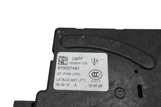 14-17 Maserati Ghibli S Rear Trunk Lid Lock Latch Actuator 670037461 Oem