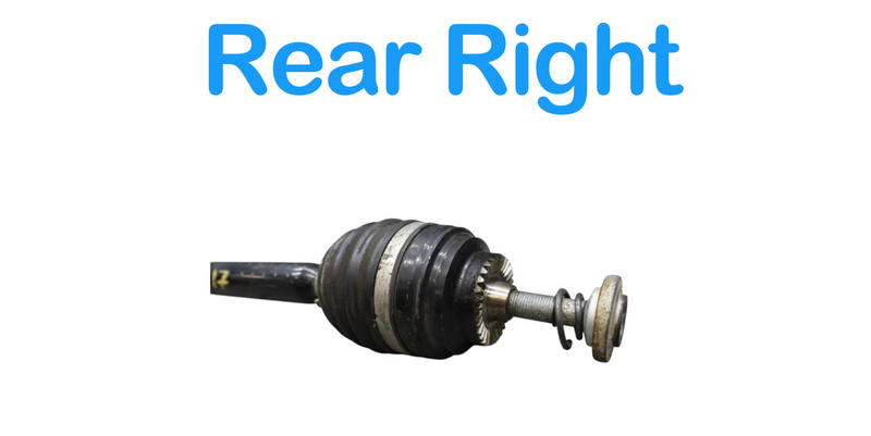 Load image into Gallery viewer, 14-21 BMW i3 I01 Hybrid Rear Right Passenger Axle CV Half Shaft 33207641212 Oem

