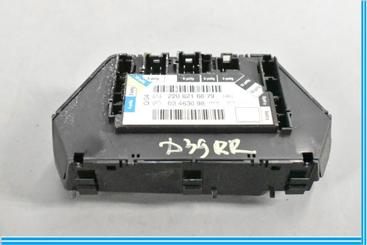 00-06 Mercedes CL500 S55 W220 Rear Right Seat Control Switch 2208216879 Oem
