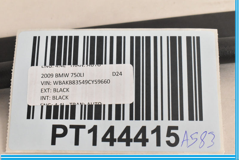 Load image into Gallery viewer, 09-15 BMW 750Li 750i F01 F02 Front Lower Door Weather strip Seal Black Oem

