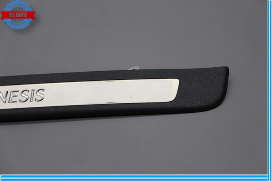 15-19 Hyundai Genesis G80 Front Right Passenger Sill Scuff Trim Panel Black Oem