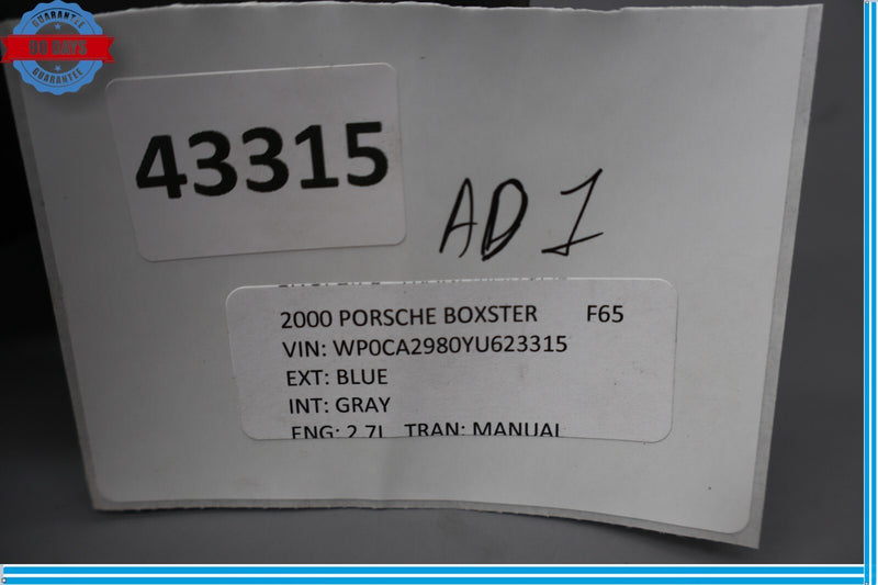 Load image into Gallery viewer, 00-04 Porsche Boxster Engine Air Cleaner Intake Hose Tube Pipe Oem
